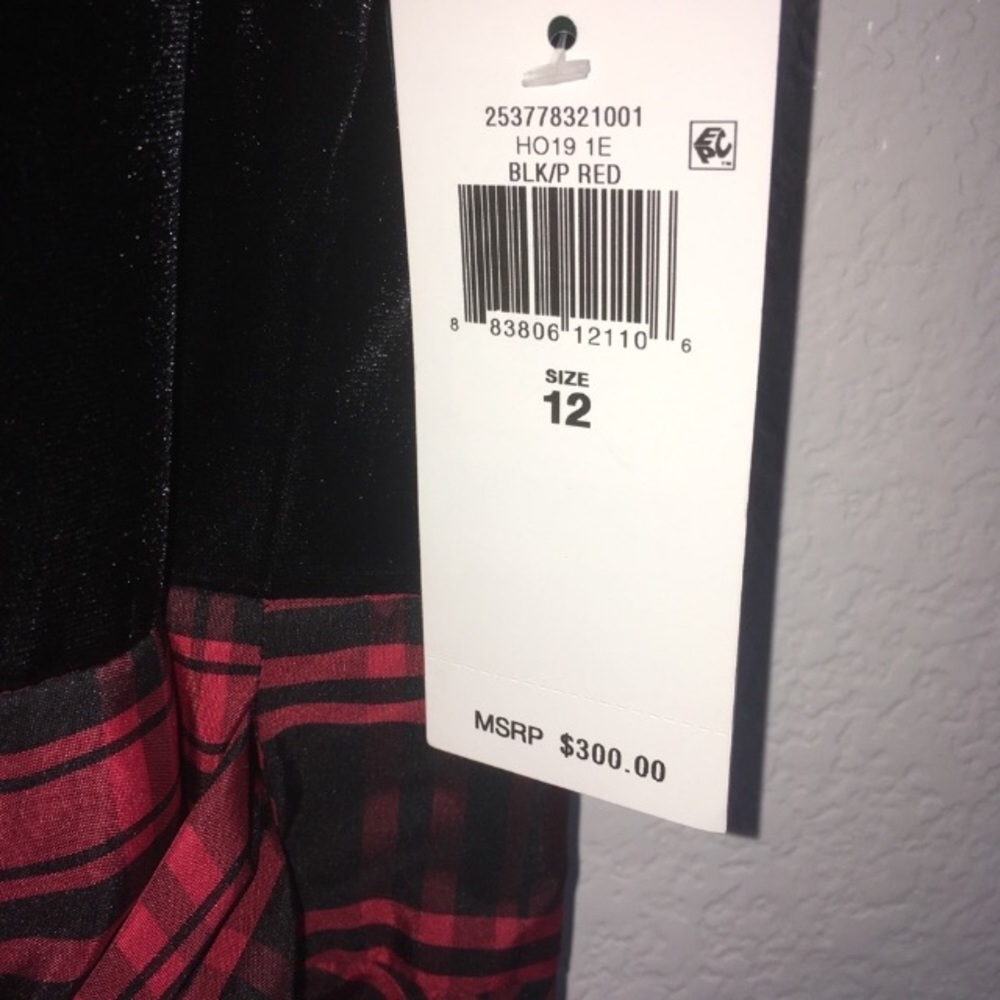 NWT Lauren Ralph Lauren Velvet-Bodice Plaid Gown 🎉 host pick 🎉 - Picture 2 of 9